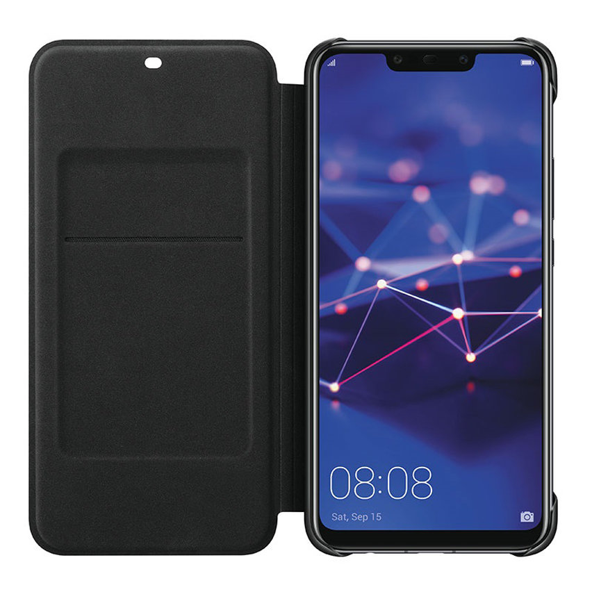 Official Huawei Mate 20 Lite Wallet Cover Case - Black