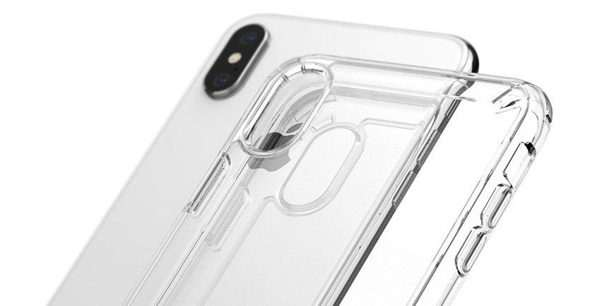 Rearth Ringke Fusion 3-in-1 iPhone XS Kit - Clear