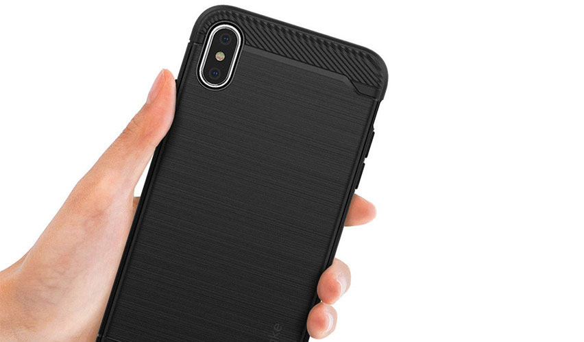 Rearth Ringke Onyx iPhone XS Max Tough Case - Black