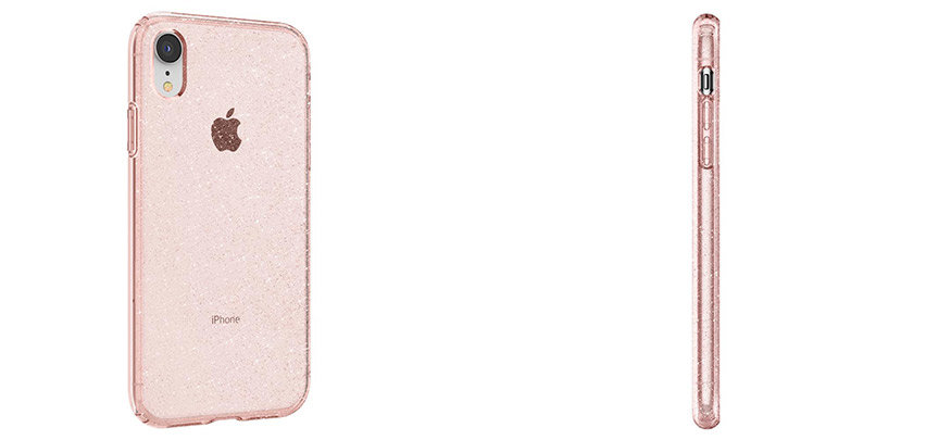 Spigen Liquid Crystal Glitter iPhone XR Shell Case - Pink