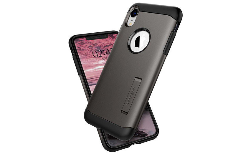 Spigen Slim Armor iPhone XR Tough Case - Gun Metal