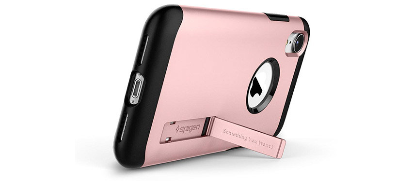 Spigen Slim Armor iPhone XR Tough Case - Rose Gold