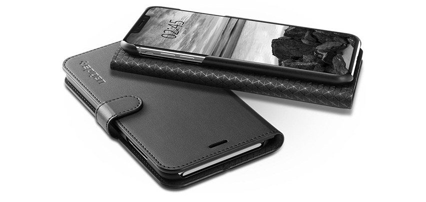 Spigen Wallet S iPhone XR Case - Black