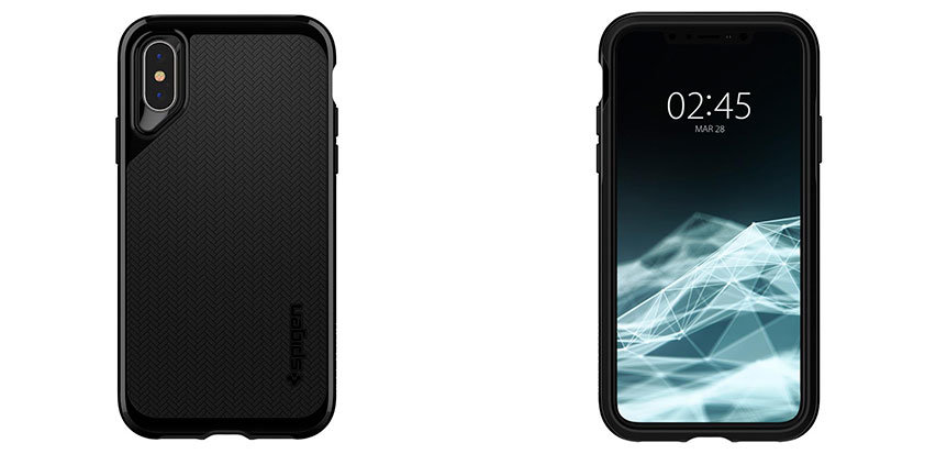 Spigen Neo Hybrid iPhone XS Case - Jet Black