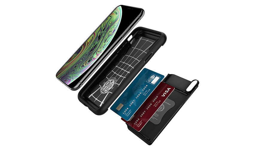 Spigen Slim Armor CS iPhone XS Case - Black
