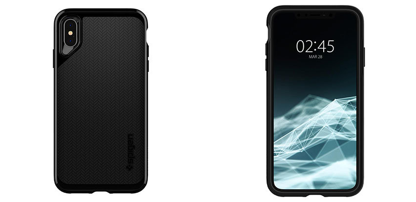 Spigen Neo Hybrid iPhone XS Plus Case - Jet Black