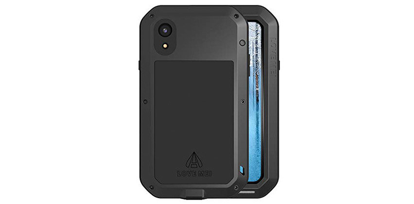 Love Mei Powerful iPhone XR Protective Case - Black