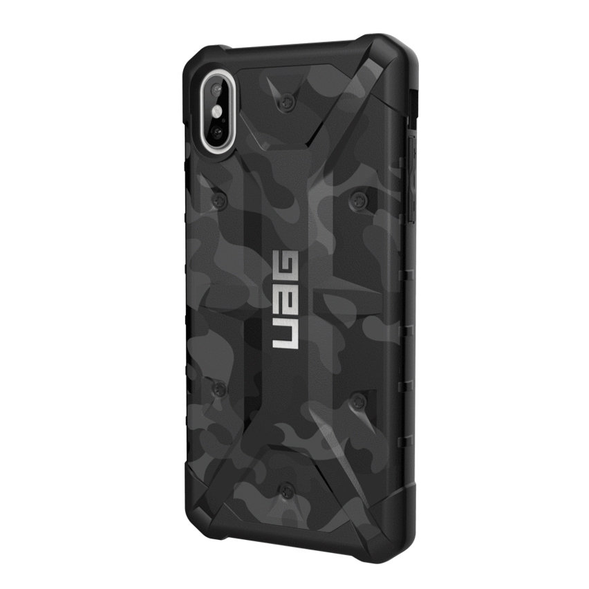 UAG Pathfinder SE iPhone XS Max Rugged Case - Midnight Camo