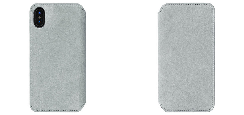 Krusell Broby 4 Card iPhone XS Max Slim Wallet Case - Grey