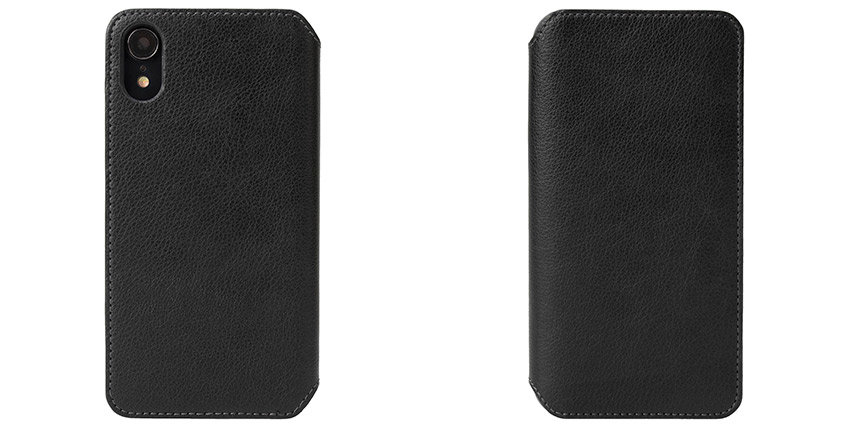 Krusell Pixbo 4 Card iPhone XR Slim Wallet Case - Black