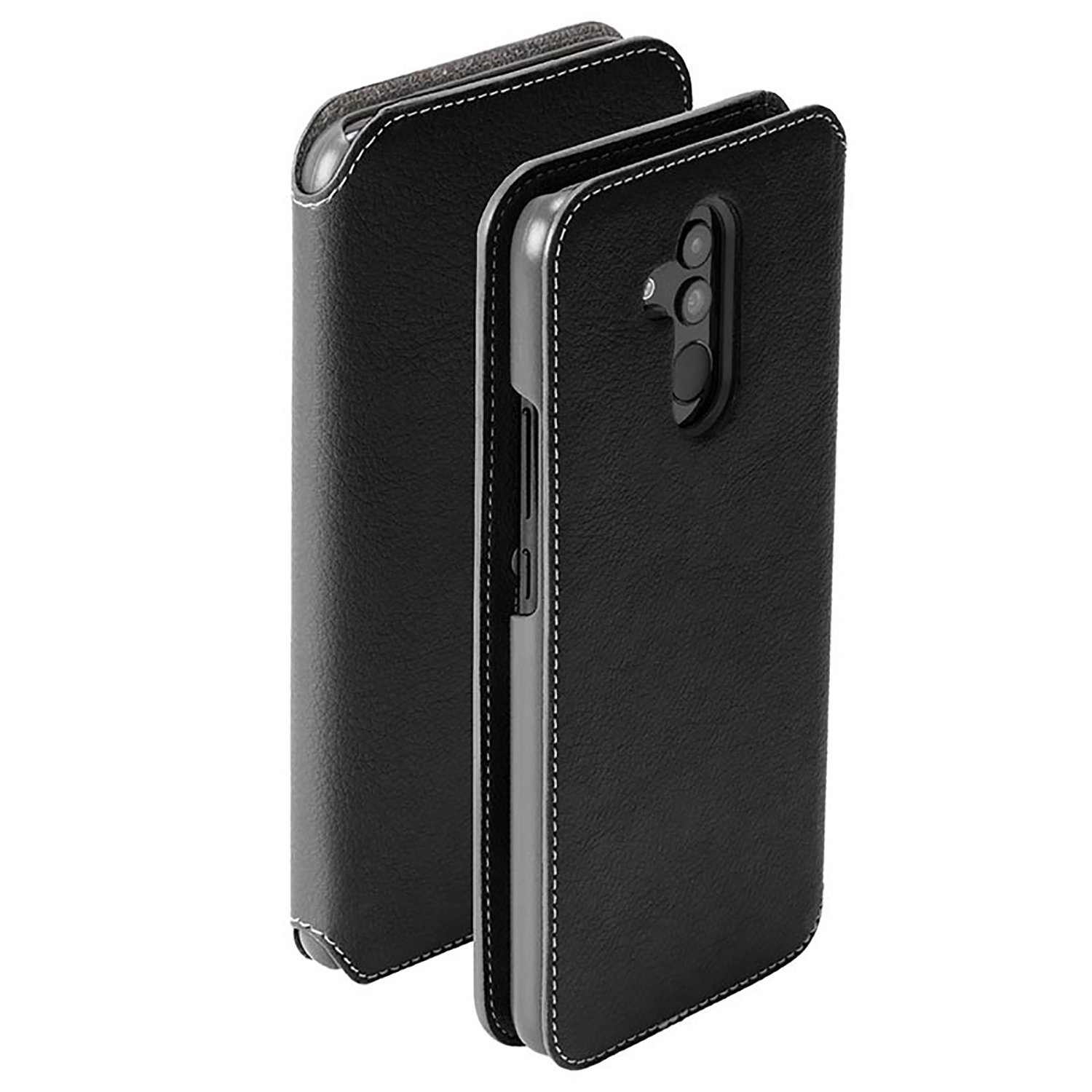 Krusell Pixbo Huawei Mate 20 Lite Slim 4 Card Wallet Case - Black