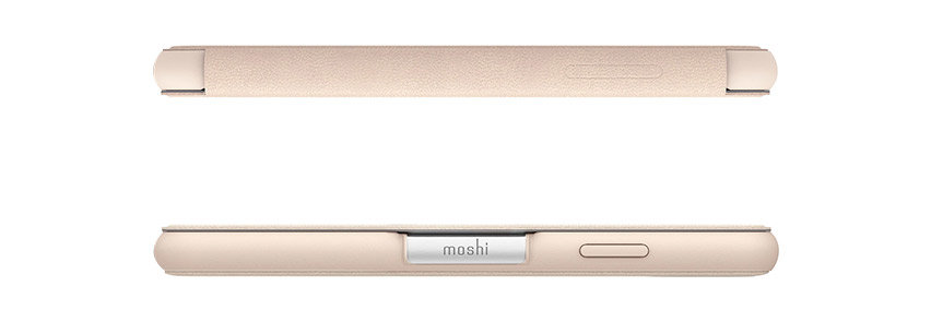 Moshi SenseCover iPhone XS Max Smart Case - Savanna Beige