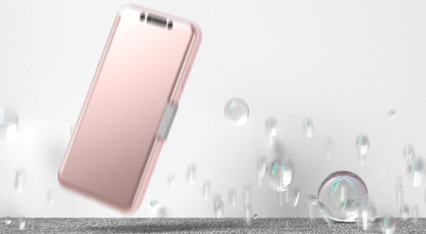 Moshi StealthCover iPhone XS Max Clear View Case - Champagne Pink