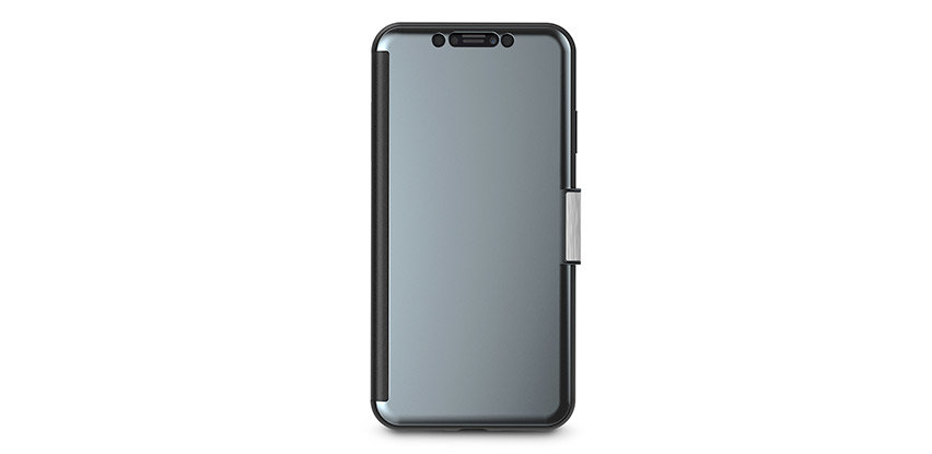 Moshi StealthCover iPhone XS Max Clear View Case - Gunmetal Grey