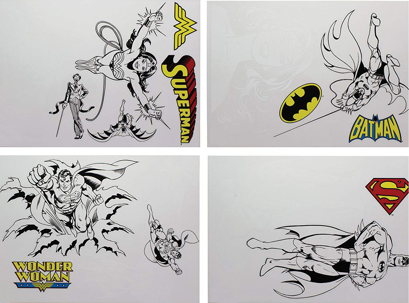 DC Comics Gadget Decals