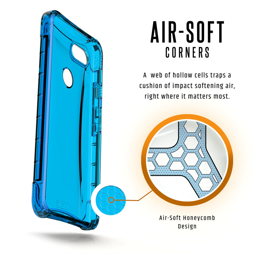 UAG Plyo Google Pixel 3 XL Tough Protective Case - Glacier Blue