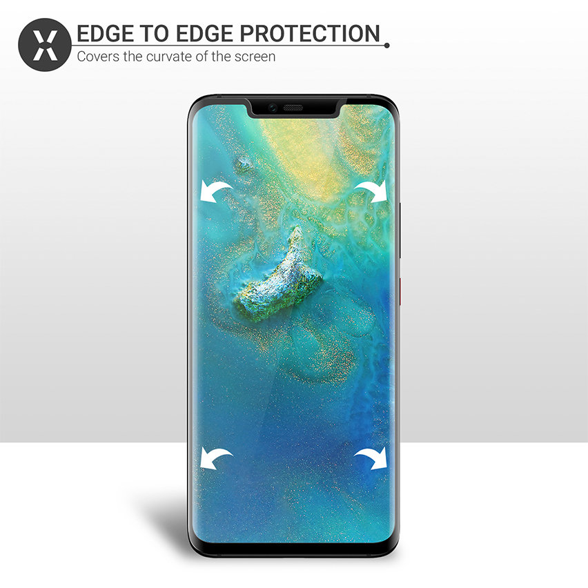 Olixar Huawei Mate 20 Pro Full Cover Tempered Glass Screen Protector