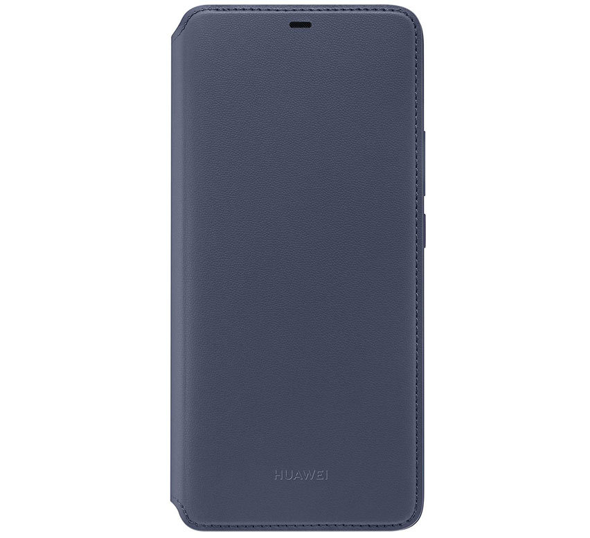 Official Huawei Mate 20 Pro Wallet Cover Case - Blue