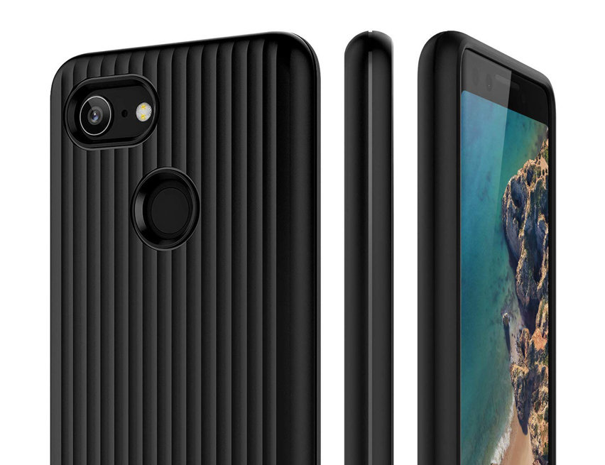  VRS Design Single Fit Label Google Pixel 3 Case - Black