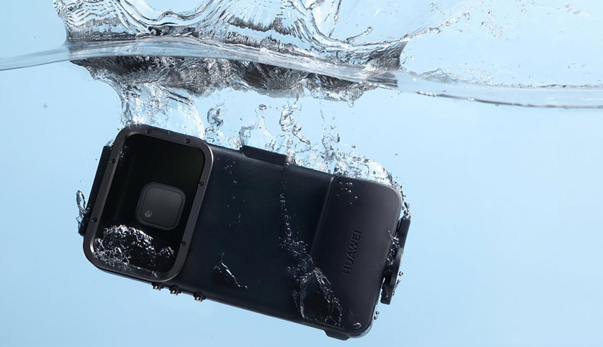 Official Huawei Mate 20 Pro Waterproof Snorkeling Case - Blue