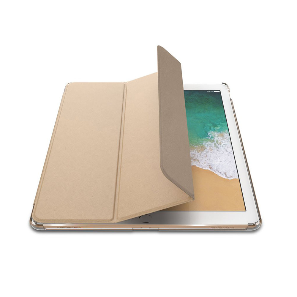 Patchworks PureCover iPad 11 Stand Case with Apple Pencil Pouch - Gold