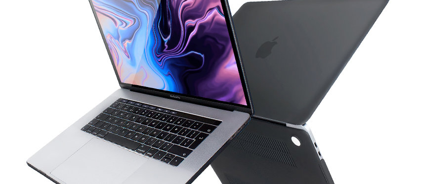 Olixar ToughGuard MacBook Pro 15" Touch Bar Case 2018 (A1990) - Black