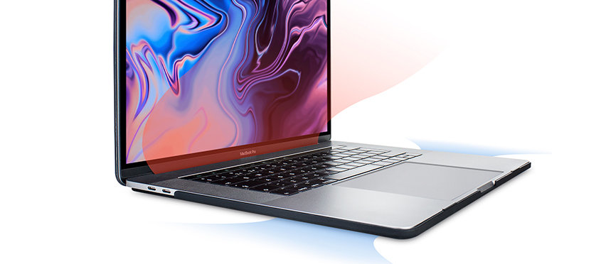 Olixar ToughGuard MacBook Pro 15" Touch Bar Case 2018 (A1990) - Black