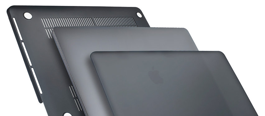 Coque MacBook Pro 15 Touch Bar 2018 (A1990) Olixar ToughGuard – Noir