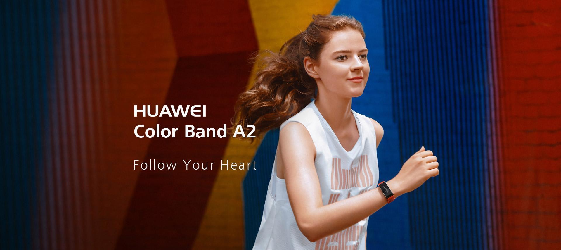 Bracelet Fitness Huawei Colour Band A2 – Montre connectée