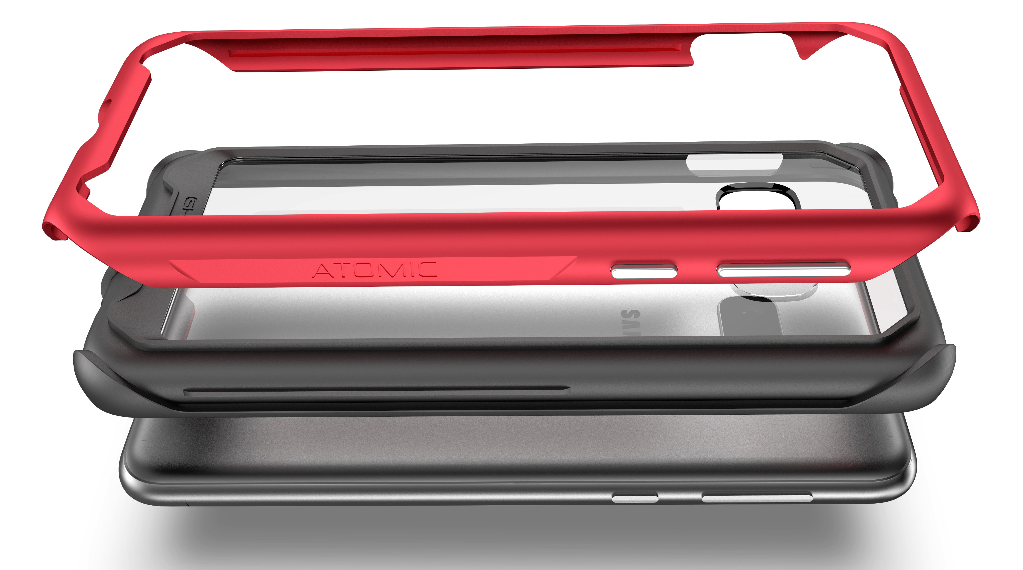 Ghostek Atomic Slim2 Samsung S10e Case-Red