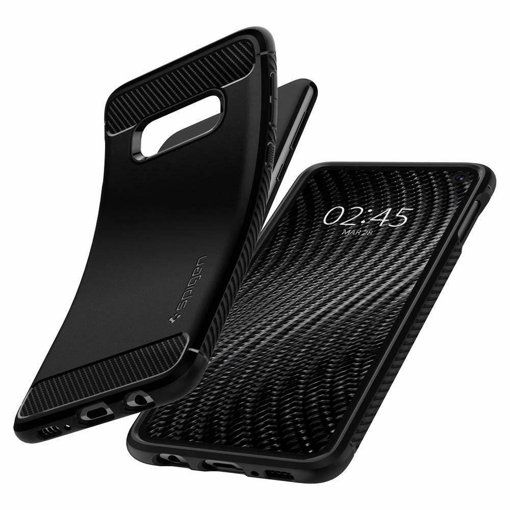 Spigen Rugged Armor Samsung Galaxy S10e Case - Black