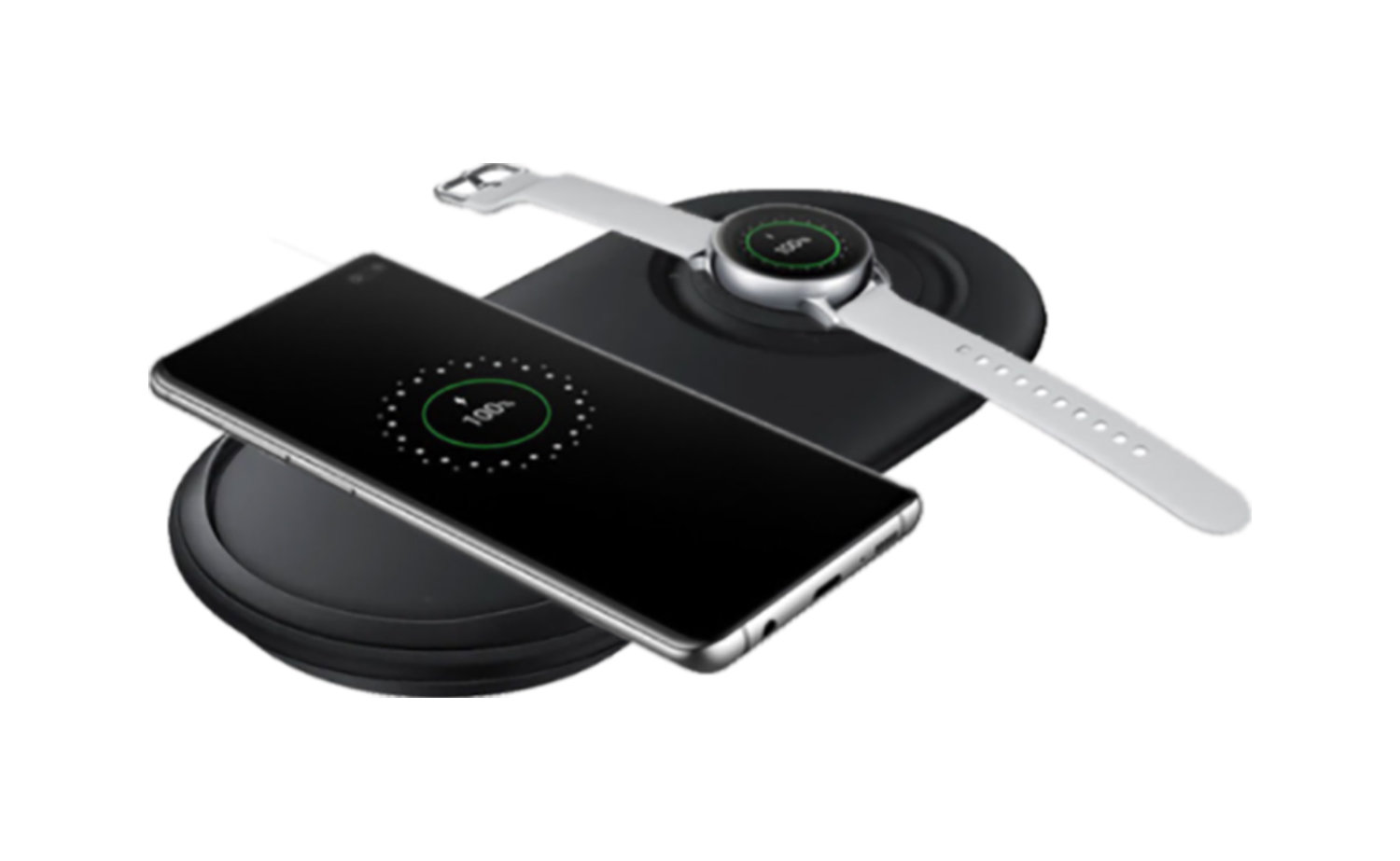 Official Samsung Qi Wireless Fast Charging  Duo Pad - Black