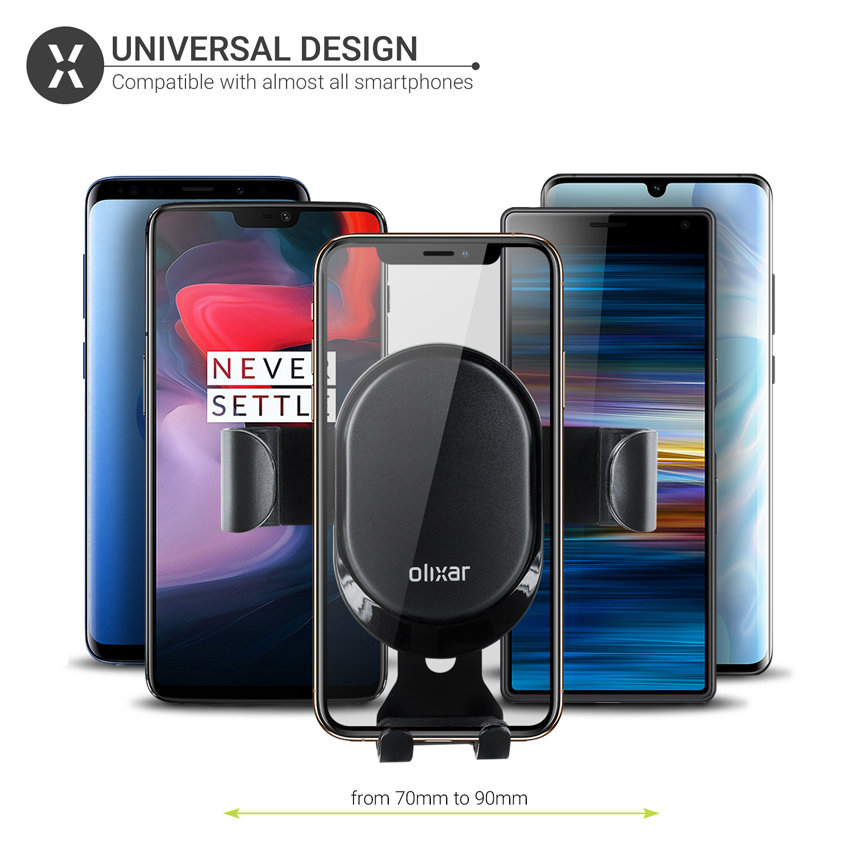Olixar inVent Gravity Auto-Grip Universell Smartphone Bilhållare