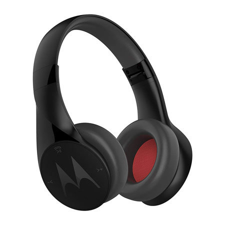 Motorola Sphere 2-in-1 Stereo Bluetooth Speaker & Headphone Set- Black