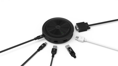 Adam Elements CASA O7 USB-C Multi-Function Hub - Black