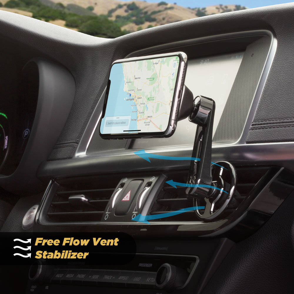 Scosche MagicMount Freeflow Pro Magnetic Car Vent Phone Holder