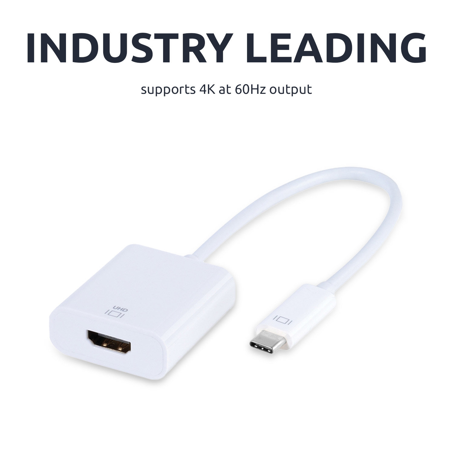 USB-C To 4K Adapter - White