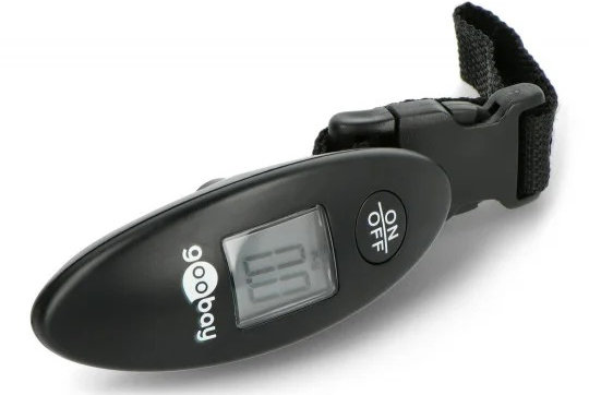 Goobay Travel Portable Handheld Digital Luggage Scale