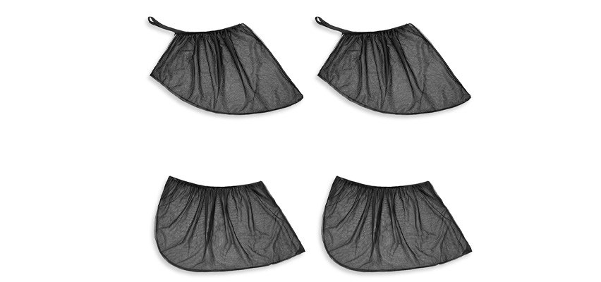 Olixar Universal Car Sun Shade 2 Front & 2 Back Window Visors