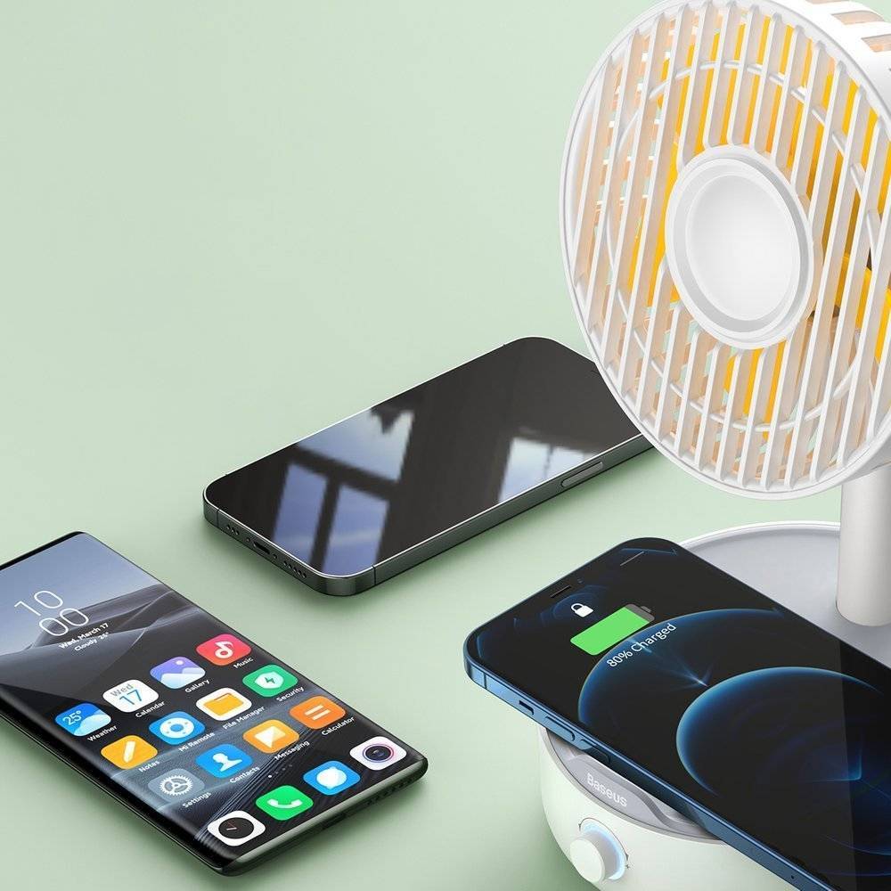 Baseus fan wireless charging