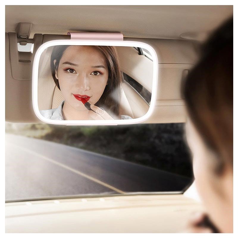 Baseus LED Car Mirror Pink