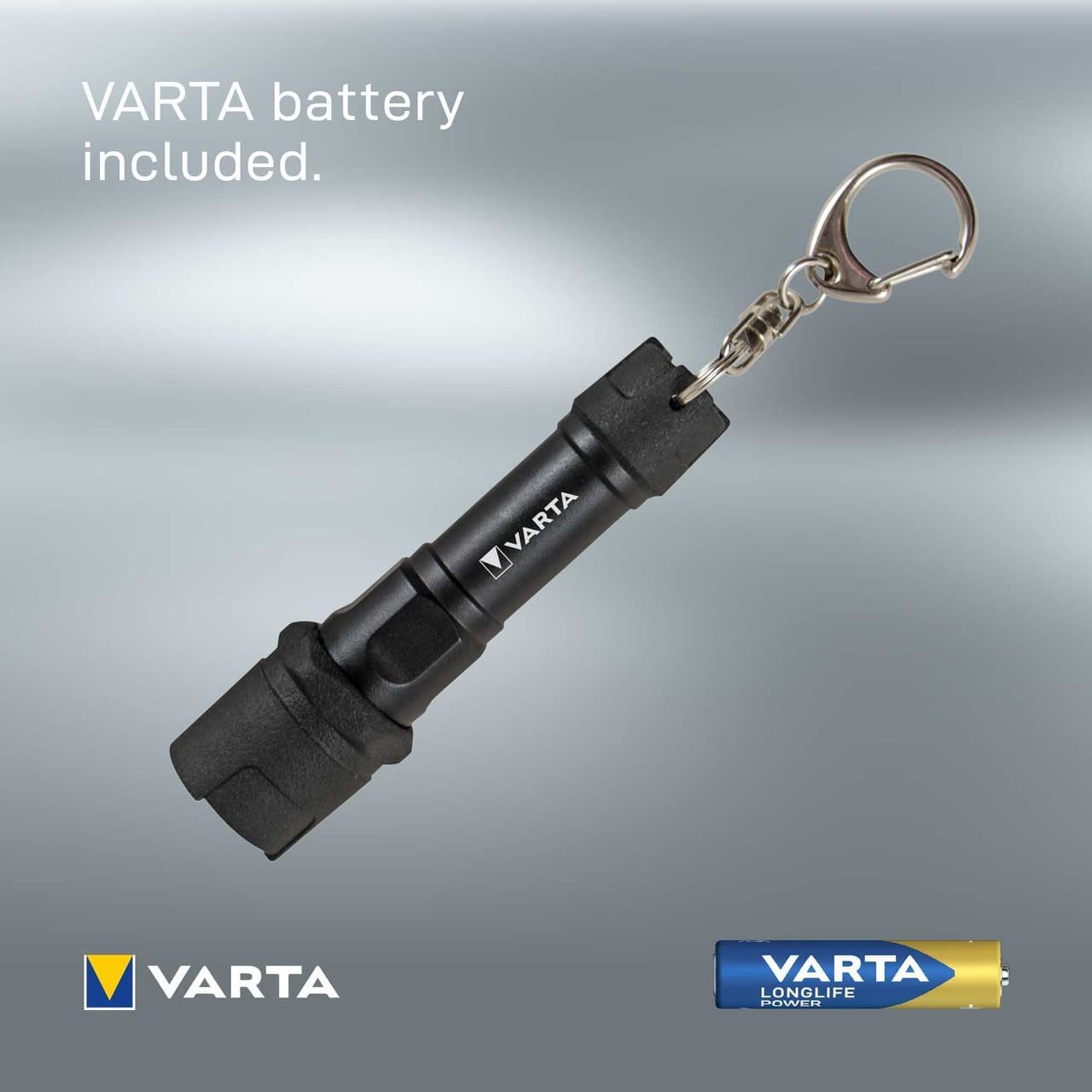 Varta Indestructible LED Torch for Black - Key Chains