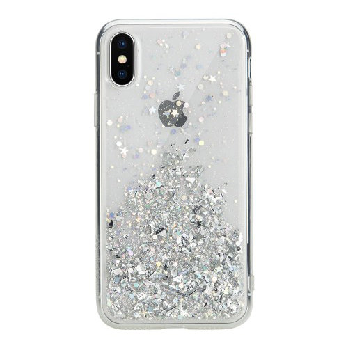 SwitchEasy Starfield iPhone XS Max Glitter Case - Clear