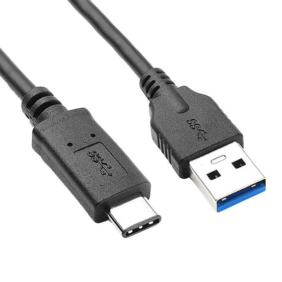 Olixar USB-C Motorola One Charging Cable - Black 1m