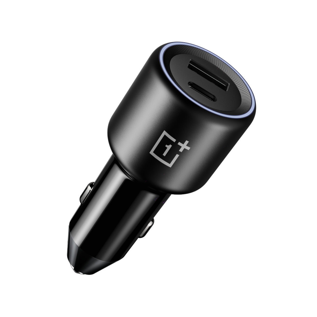 OnePlus SuperVOOC 80W USB-A and USB-C Black Car Charger - For OnePlus Nord CE 2 5G
