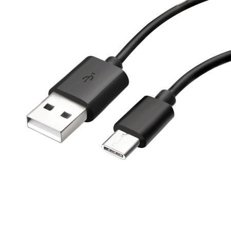 Official Samsung Black 1.2m USB-A to USB-C Charge & Sync Cable - For Samsung Galaxy Tab S9 FE Plus