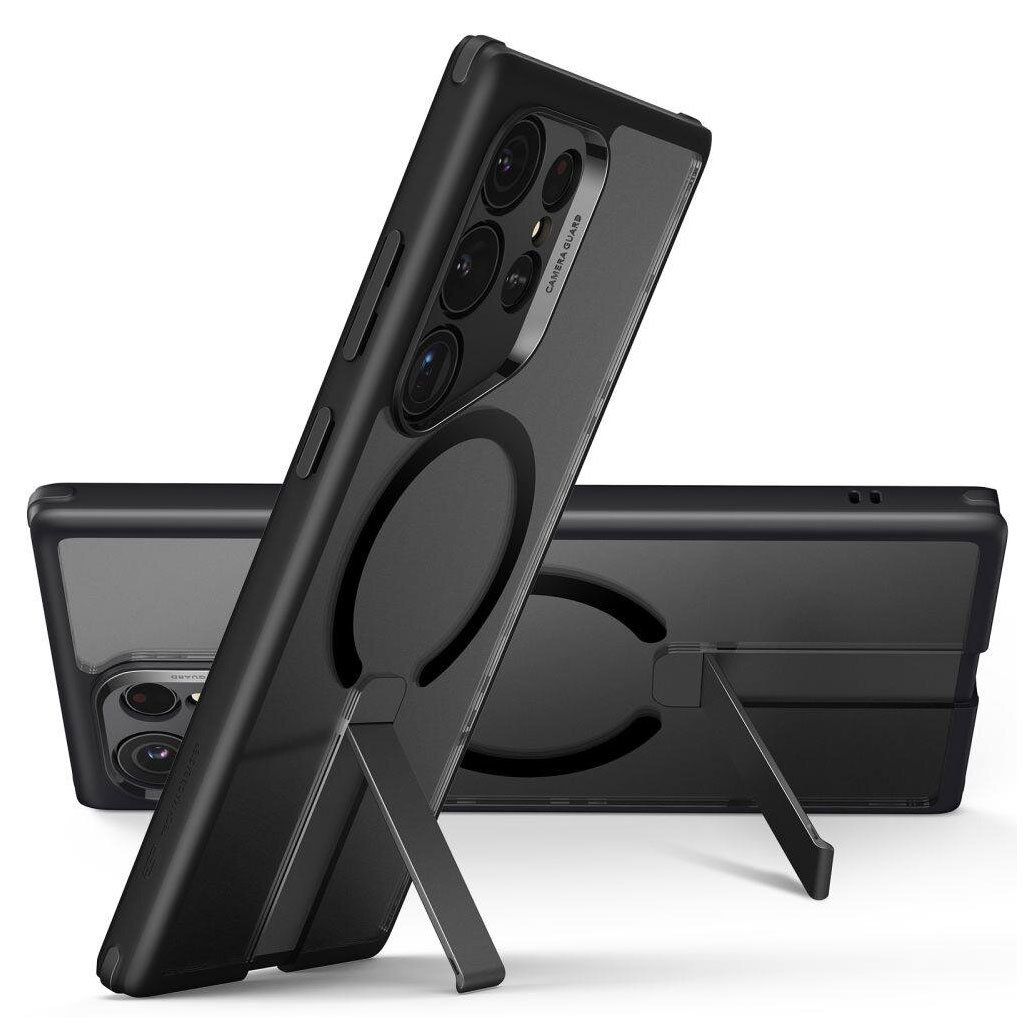 ESR Black Flickstand Boost Halolock MagSafe Case with Kickstand - For Samsung Galaxy S24 Ultra