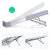 Ugreen Foldable & Adjustable Silver Laptop & Tablet Stand 4