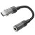 Hoco Black USB-C to 3.5mm Audio Jack Adapter 2