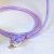 LoveCases Purple Bow Cable Protector 4